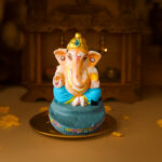 Radiant Ganpati Bappa Idol