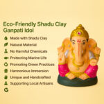 Sacred Handcrafted Clay Ganesh Idol - Image 2