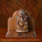 Wooden Ganesha Idol Stand / Mandir(Small) - Image 4